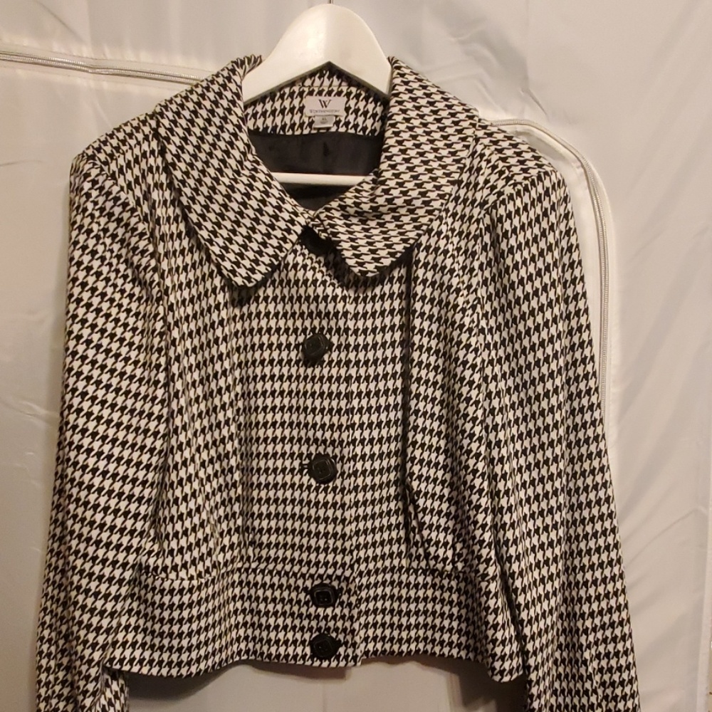 Houndstooth Blazer